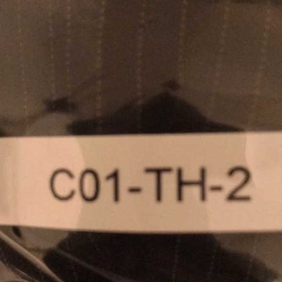 Tahari Pinstripe Work Dress - Picture 6 of 6